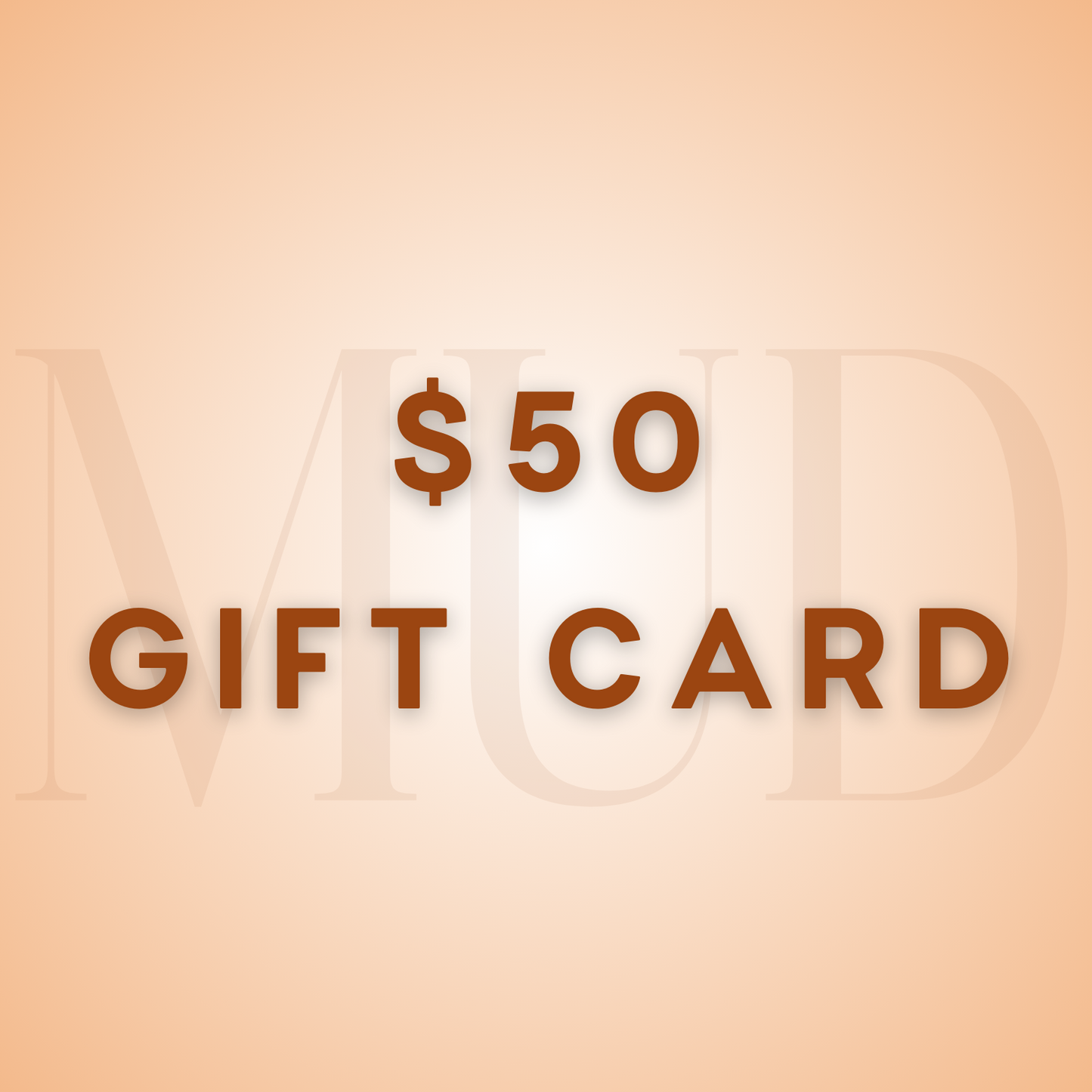 MUD The Clay Studio - GIFT CARD