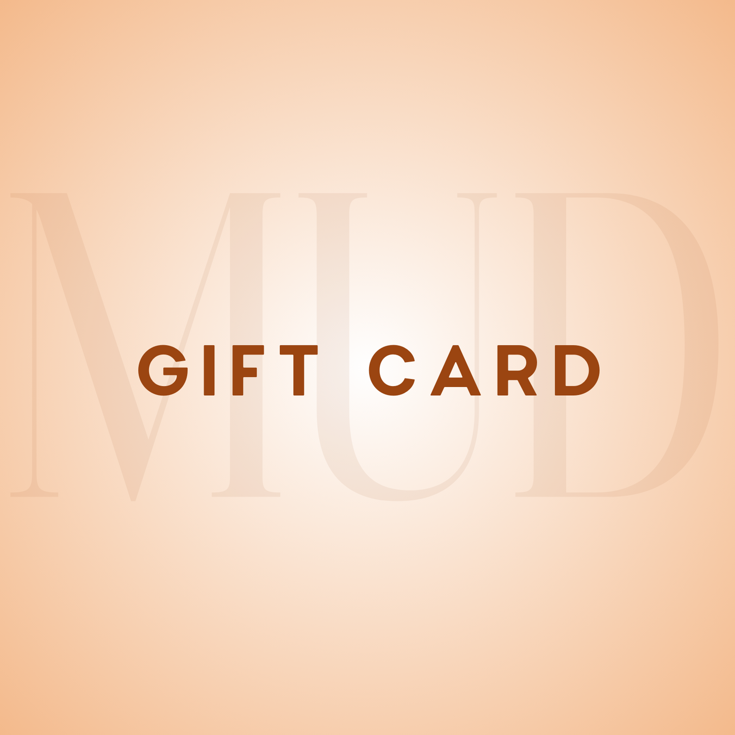 MUD The Clay Studio - GIFT CARD