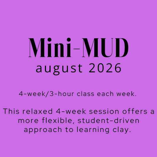 Mini-MUD: AUGUST - 4-Week (Thursdays)