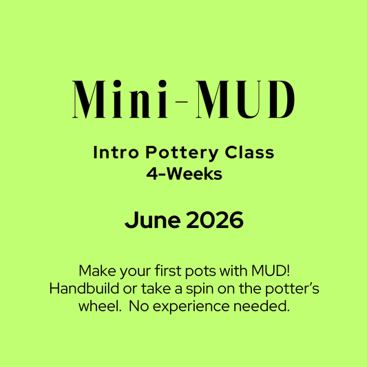 Mini-MUD: Intro Wheel: 4-week Class - June 2026 Saturday Afternoons